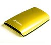VERBATIM Pop 500 GB Portable External Hard Drive - yellow