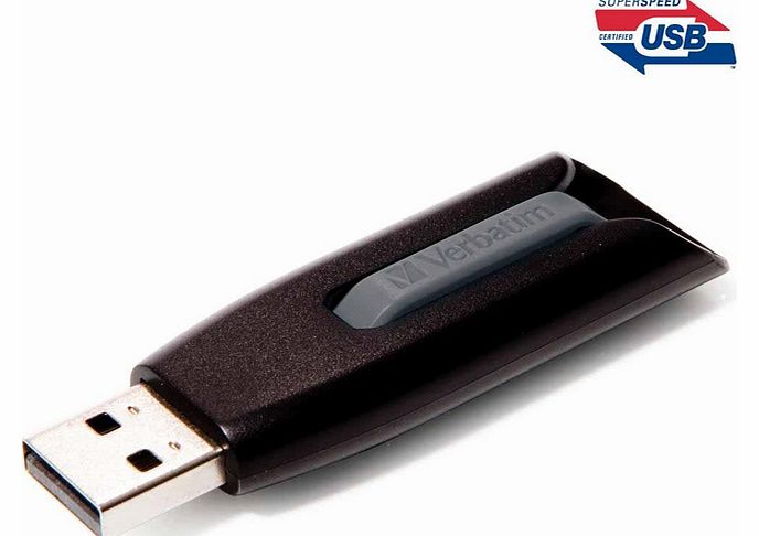 Verbatim Store n Go V3 USB 3.0 Flash Drive in grey - 64