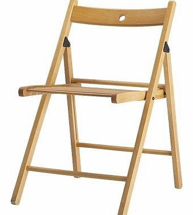 Wooden Folding Chair Colour Beech