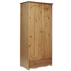 Verona 2 Door & 1 Shelf & 1 Drawer Wardrobe