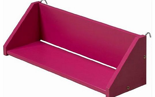 Verona Design Large Clip On Shelf in Fuchsia, Reversable Goro, Great For Childs Beds 