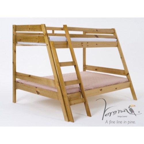 Verona Design Ltd Verona Design Marilleva Bunk Bed in Antique Pine