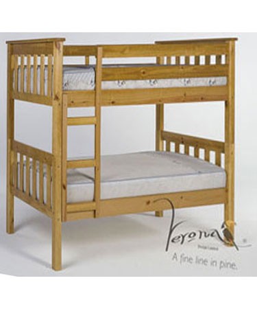 Junior Shorty Pine Bunk Bed