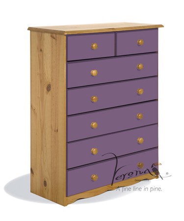 Lilac Chest of Drawers
