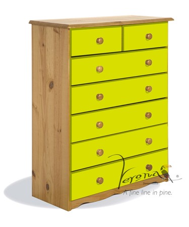 Verona Designs Lime Chest of Drawers