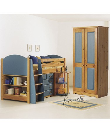 Midsleeper Bed with Wardrobe Offer!