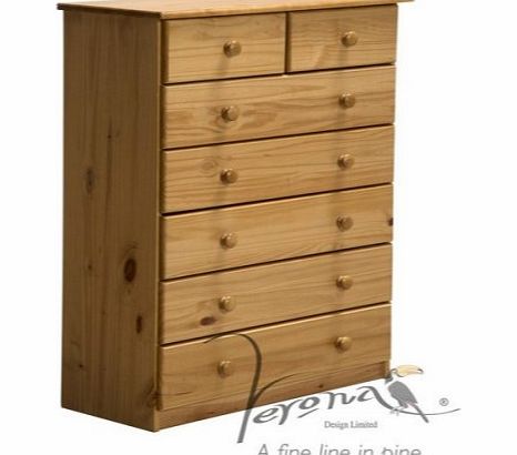 Verona Designs Verona Design Verona 5 2 Drawer Chest in Antique