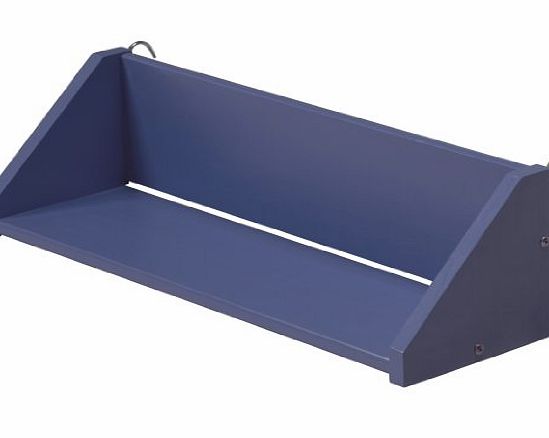 Verona Large Clip On Shelf in Blue, Reversable Goro, Great For Childrens Beds amp; Bunks
