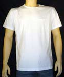 Versace Mens White Cotton Round Neck T-Shirt