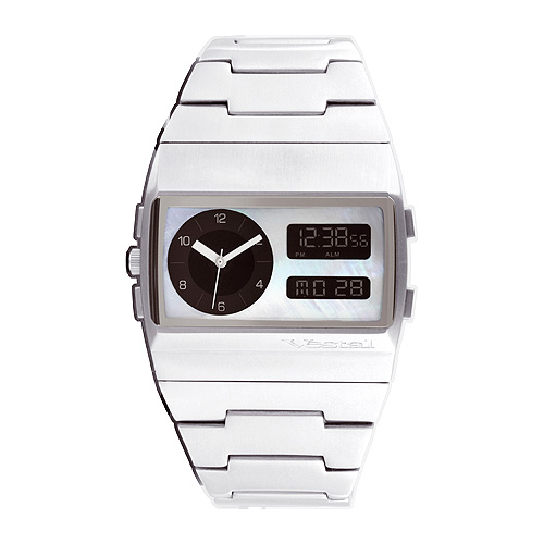 Mens Vestal Metal Montecarlo Watch Silver / Silver Prl