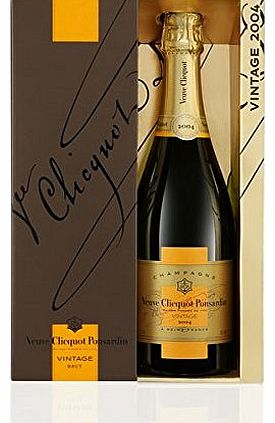 Veuve Clicquot Vintage Brut 2004 Champagne 75 cl (Gift Box)