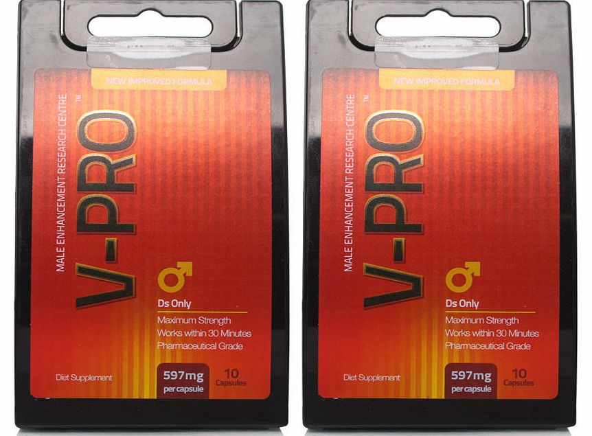 V-Pro 597mg Capsules Twin Pack