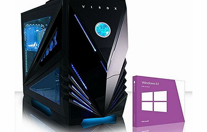 VIBOX Ultra 11 - 4.2GHz Quad Core, Home, Office, Family, Gaming PC, Multimedia, Desktop PC, Computer with 