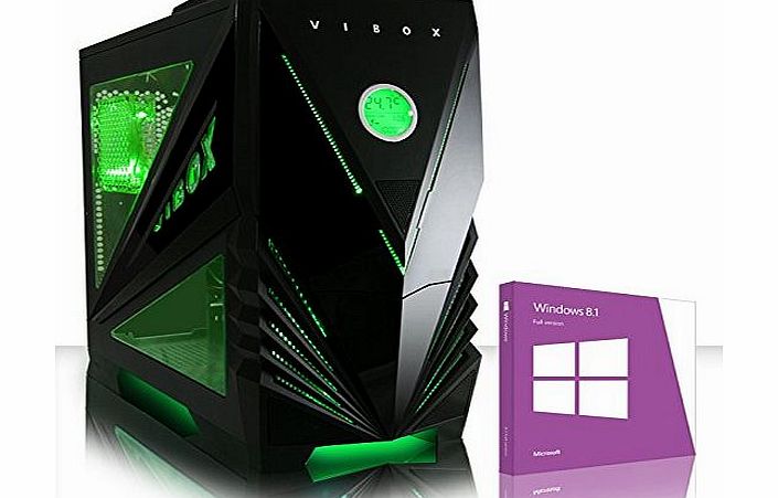 Vibox  Ultra 11W - Quad Core, Home, Office, Family, Gaming PC, Multimedia, Desktop PC, Computer with Windows 8.1 (New 3.6GHz (3.9GHz Turbo) AMD A8 5600K Fast Quad Core APU Processor, Powerful Radeon HD