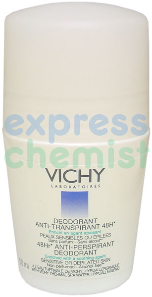48hr Deodorant Ultra Comfort No-Marks (very sensitive/depilated skin) WHITE CAP