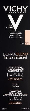 Vichy, 2102[^]0107101 Dermablend 3D Correction Nude 30ml