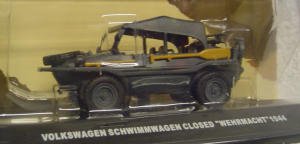 Victoria 1:43rd Scale Military Vehicle - Volkswagen Schwimmwagen Closed 