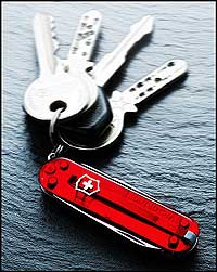 Victorinox Penknife - Classic SD (Jelly Red) - Ref 06223T