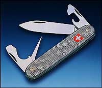 Victorinox Penknife - Soldier (Steel Silver) - Ref 0861026