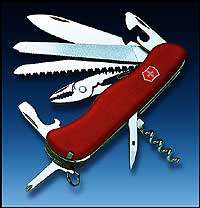 Victorinox Penknife - Tradesman (Red) - Ref 09053