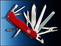 Victorinox Penknife - Workchamp (Red) - Ref 09064