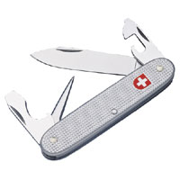 Soldier Silver Swiss Army Knife 7 Functions 0861026