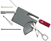 Victorinox Swiss Card Red/Grey - 10 Functions