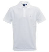 White Classic Fit Polo Shirt