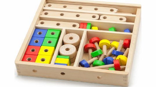Viga Wooden 53 Piece Model Construction Set