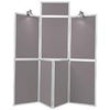 7 Panel Display Unit Grey