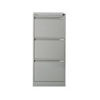 Bisley 3 Drawer Filing Cabinet-Grey