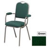 GGI Executive Banquet Chair With Arms - Green