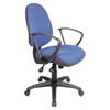 Viking High Back Synchronised Chair-Blue