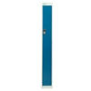 Viking Link Single Door Locker-Grey With Blue Door