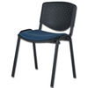 Modern Styled Stacking Chair-Blue