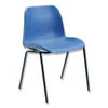 Viking Polyproplyene Stacking Chair - Blue