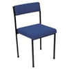 Steel Framed Office Reception Chair-Royal Blue