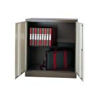Viking Steel Storage Cabinet 102cm high With 1 Shelf-Grey