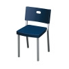 Stylish Ibiza Stacking Chair - Blue