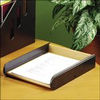wooden letter tray-black