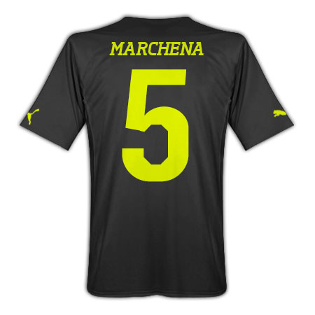 Nike 2010-11 Villarreal Puma Away Shirt (Marchena 5)