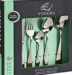 Viners Tabac 26 Piece Cutlery Set