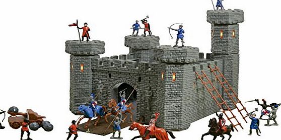 Vinsani Children Kids Castle Knights Creative Imaginative Toy Playset