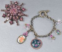 Floral Charm Bracelet