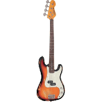 Vintage ICON V4MRSSB Bass Guitar- S/B