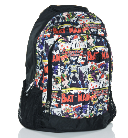 Print Batman Backpack