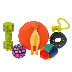 Multi-Pack of Toys for Dogs by Vinyl Linyl