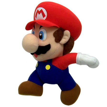 Vinyl Toys Nintendo Super Mario Bros - Mario 6`` Plush Toy
