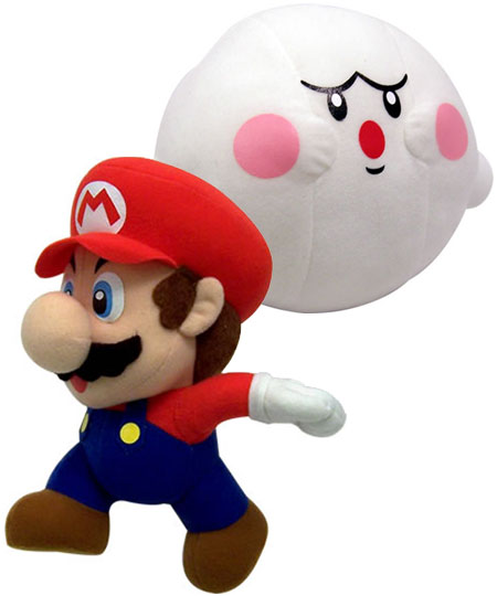 Vinyl Toys Nintendo Super Mario Bros - Mario and Boo 6``