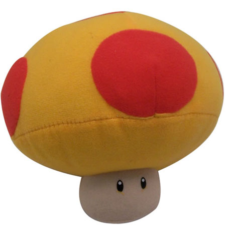 Vinyl Toys Nintendo Super Mario Bros - Mushroom 6`` Plush Toy